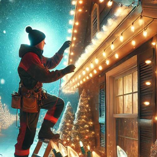 maintenance-repairs Animated Christmas Light Installation