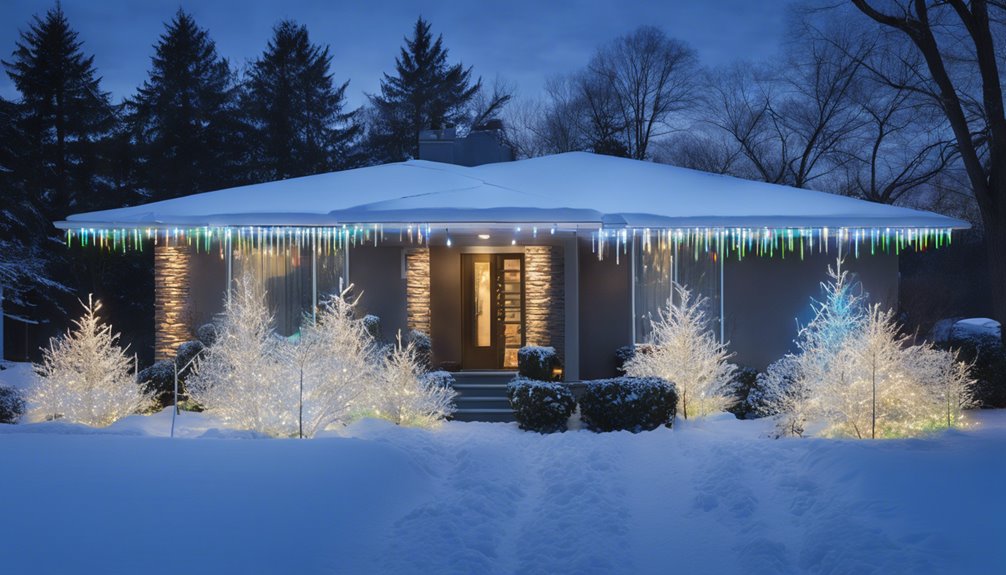 contemporary illumination with bulbs