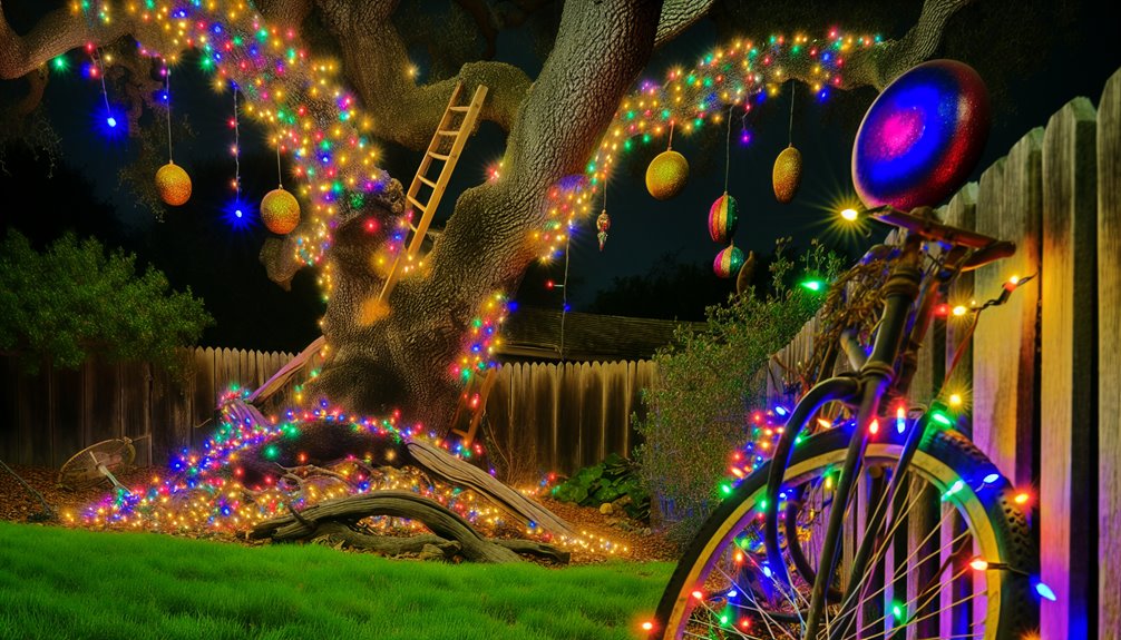 What Are Fun Ways to Display Christmas Lights?