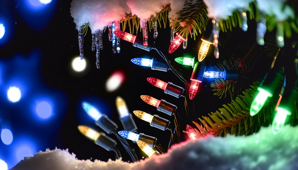 energy efficient holiday lighting