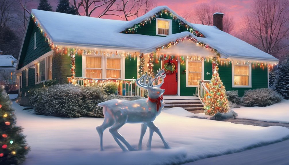 outdoor christmas display planning