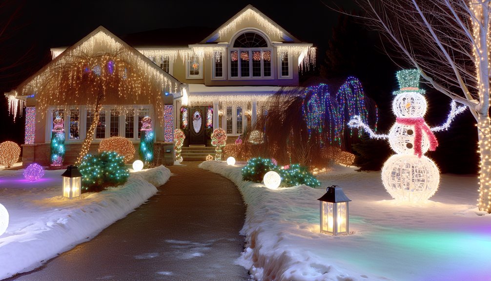 Creative Outdoor Christmas Light Decorations Guide