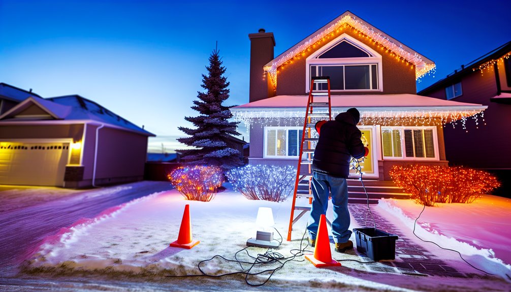 Why Install Outdoor Christmas Lights Safely?