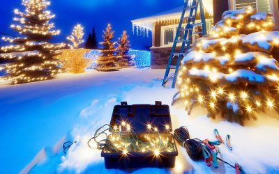 Why Properly Install Outdoor Christmas Lights?